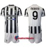 Virallinen Fanipaita + Shortsit Juventus Alvaro Morata 9 Kotipelipaita 2021-22 - Lasten
